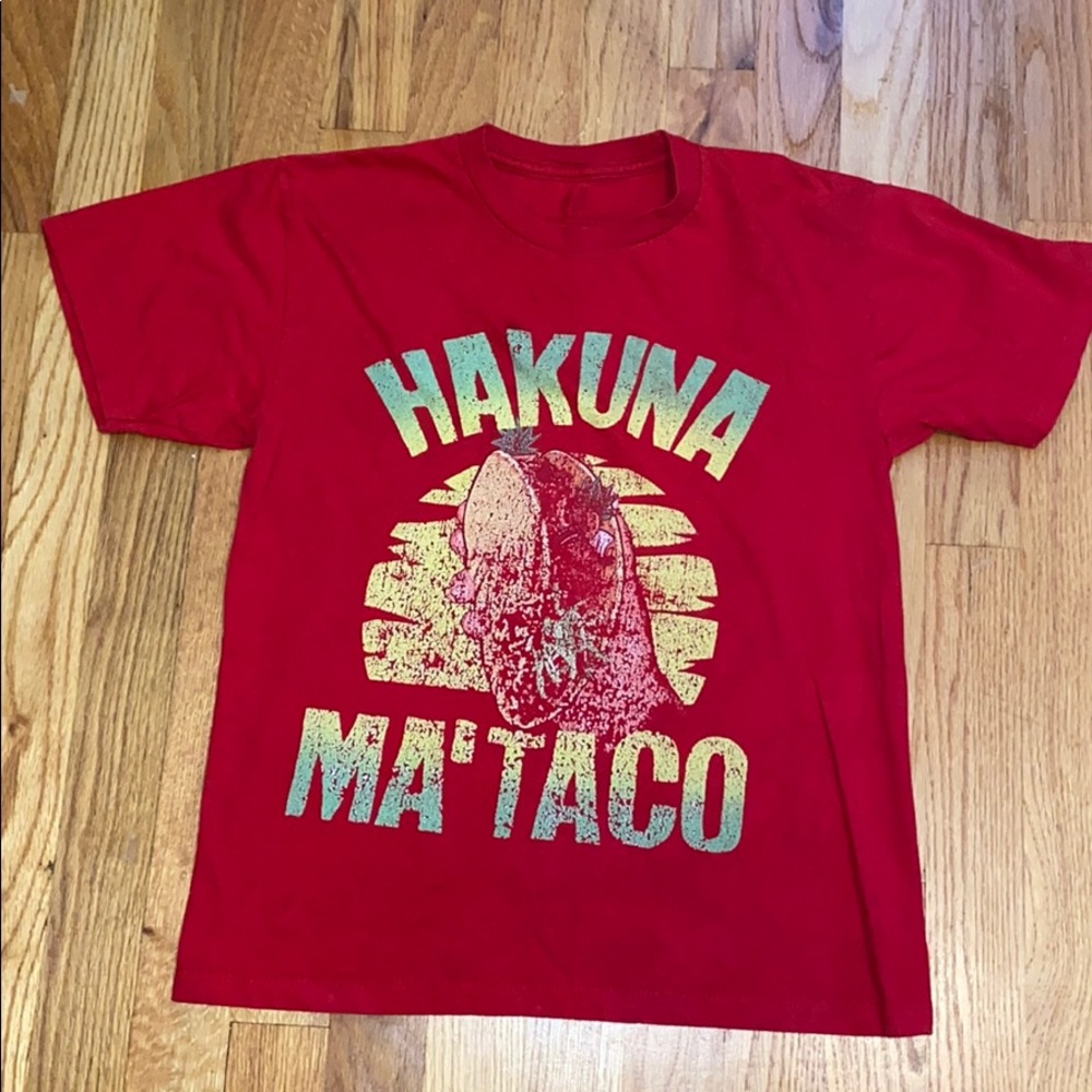 Unisex Red Funny Tshirt